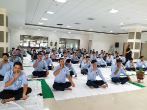 Employees celebrated Yoga day with lot of enthusiasm at Nalagarh Plant